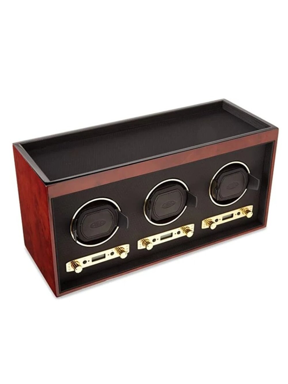 Wolf Designs Meridian Triple Watch Winder